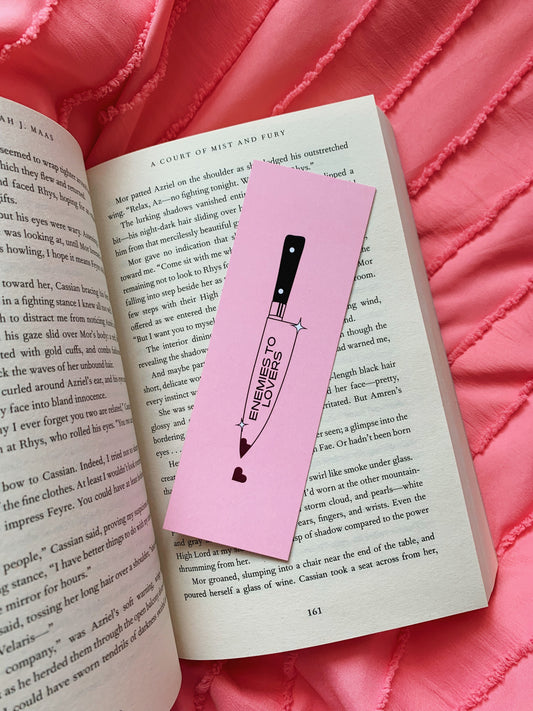 Enemies To Lovers Bookmark