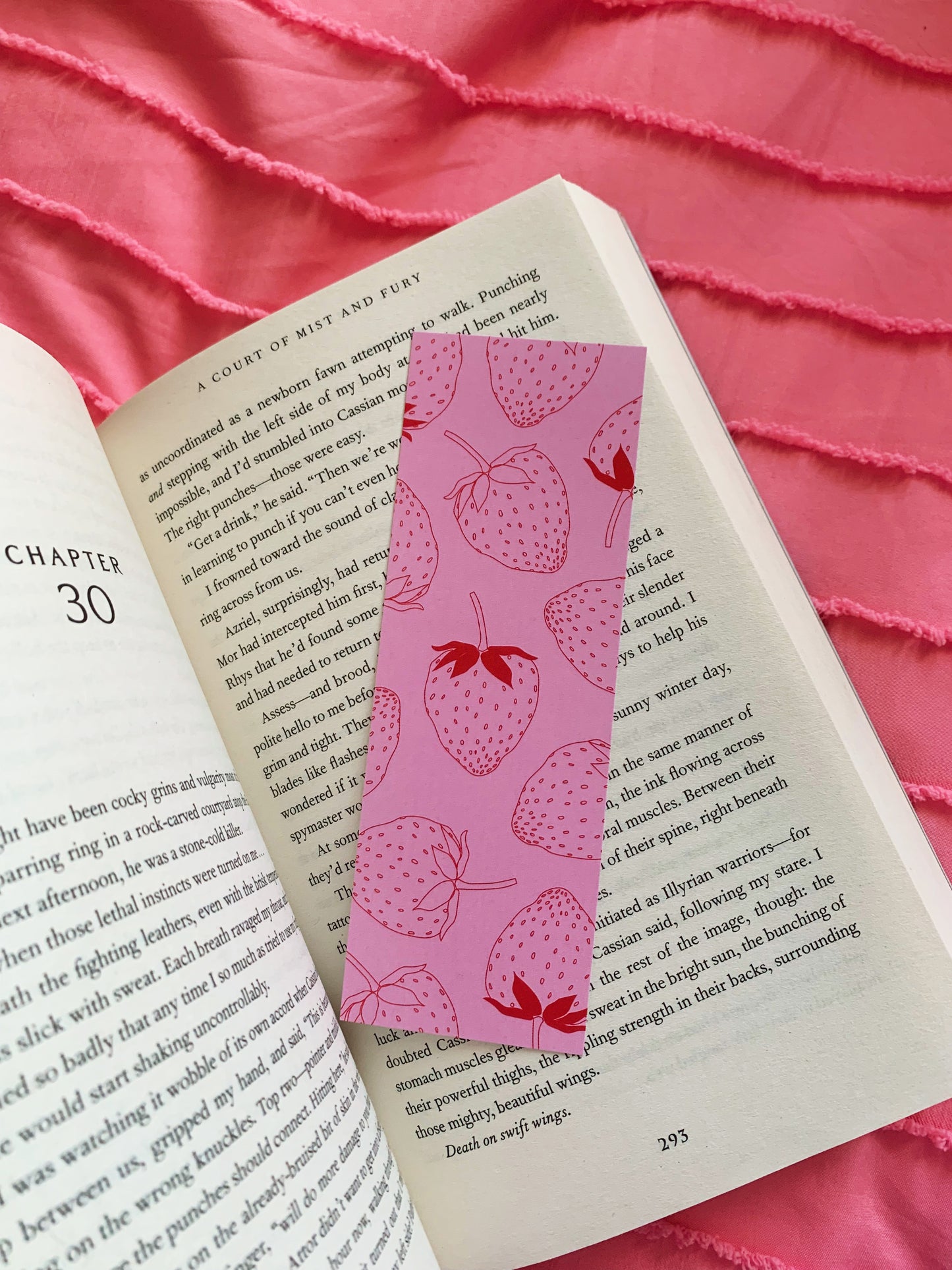 Strawberry Bookmark