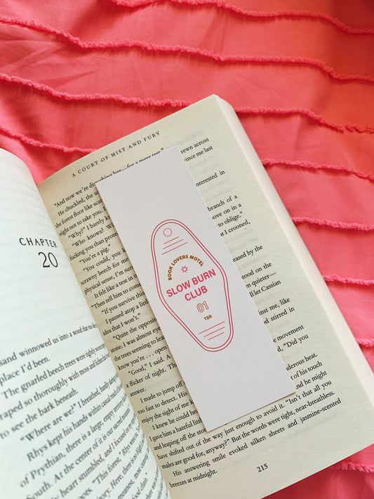 Slow Burn Club Bookmark