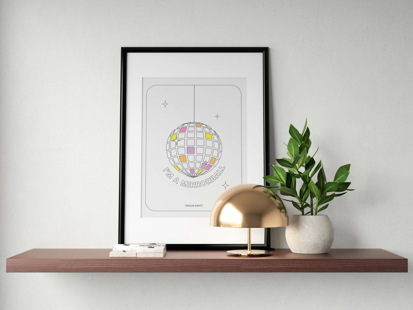 Mirrorball Print