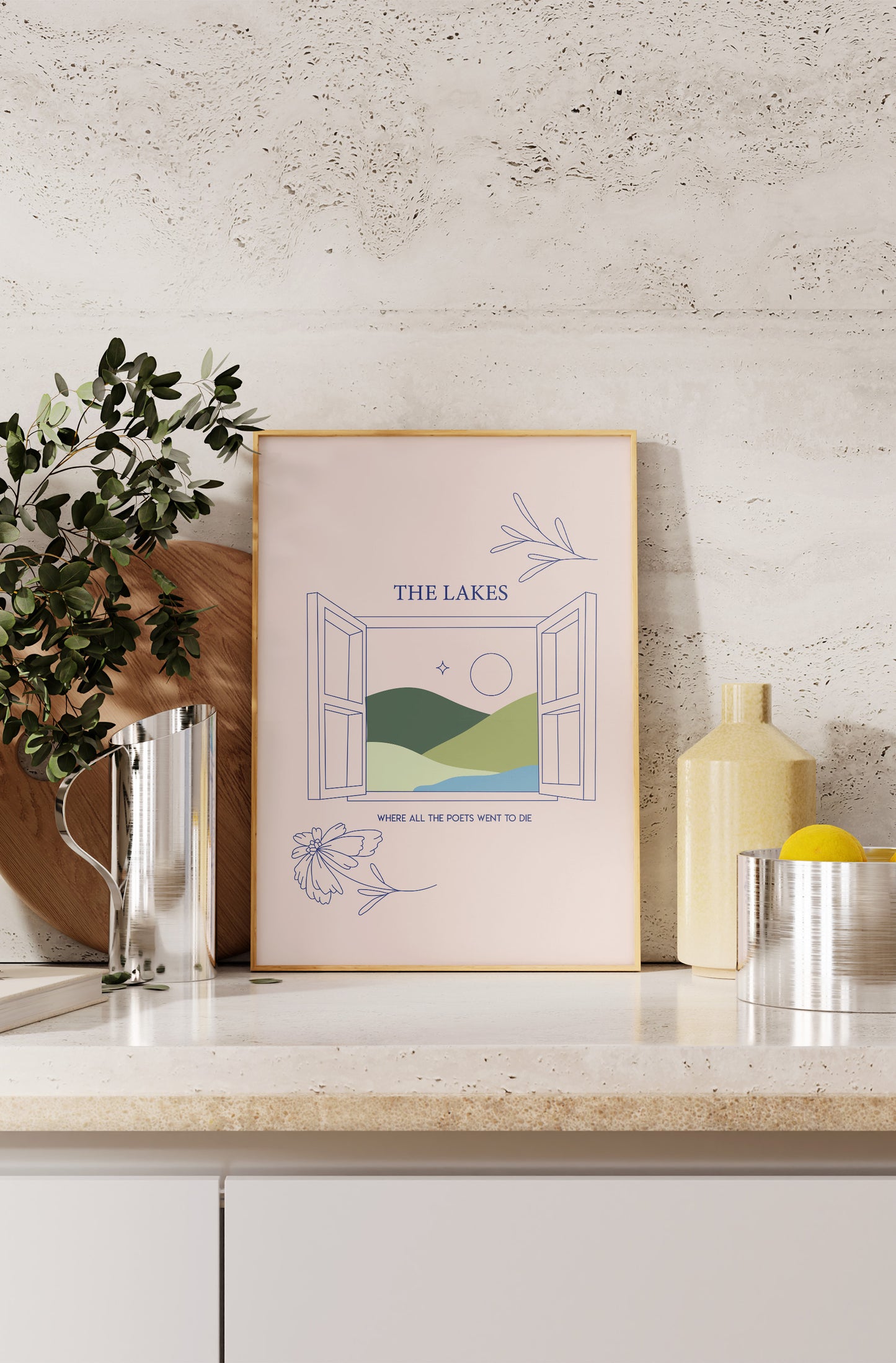 The Lakes Print