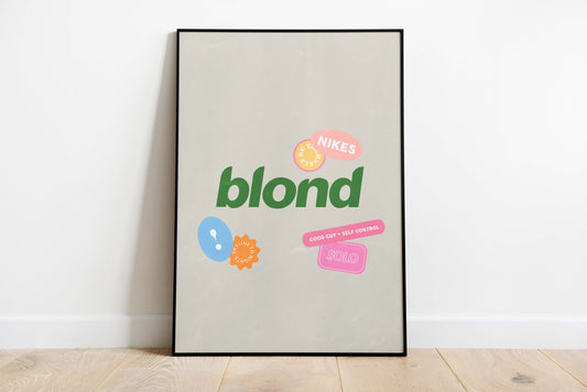 Blond Print