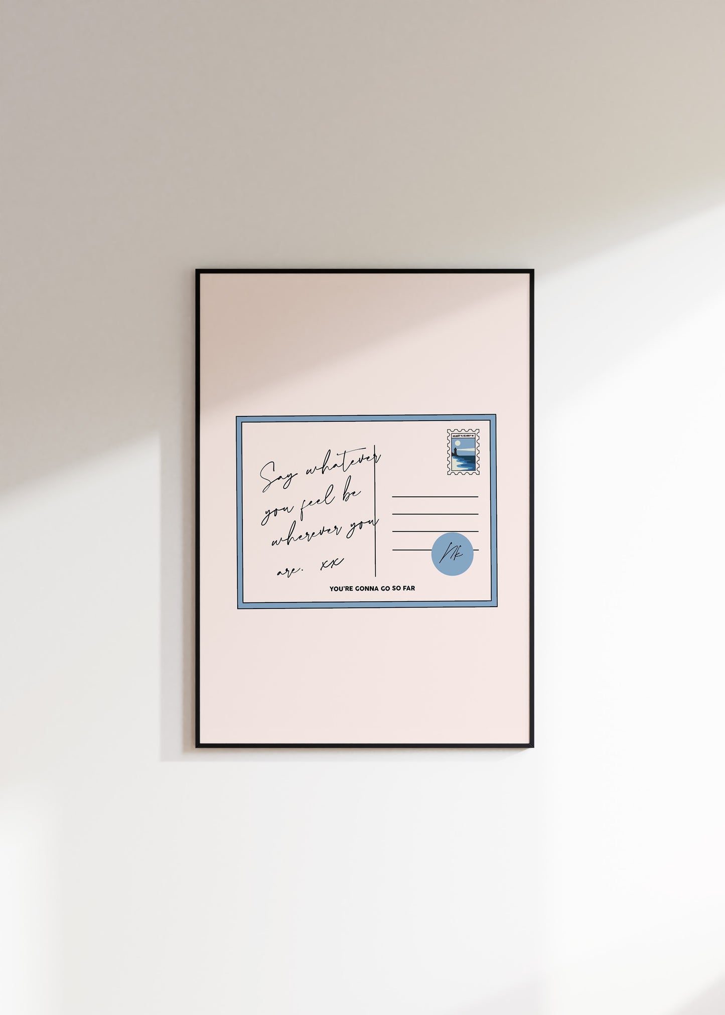 You're Gonna Go Far Print Noah Kahan