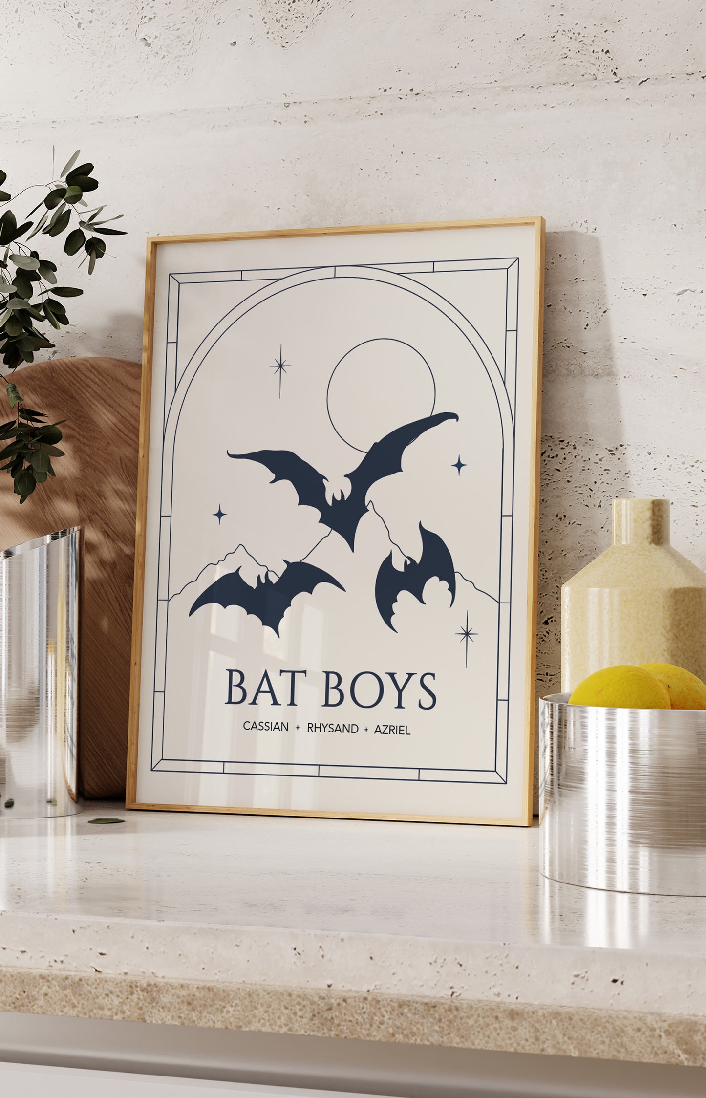 Bat Boys Print