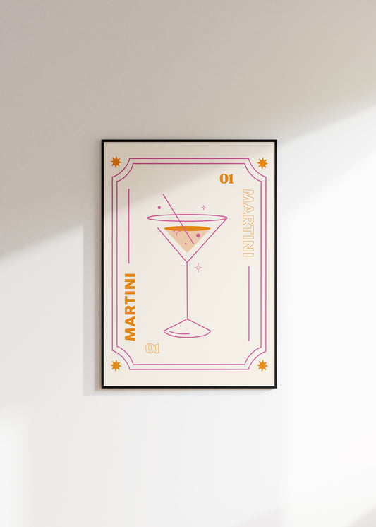 DIGITAL DOWNLOAD: Martini print