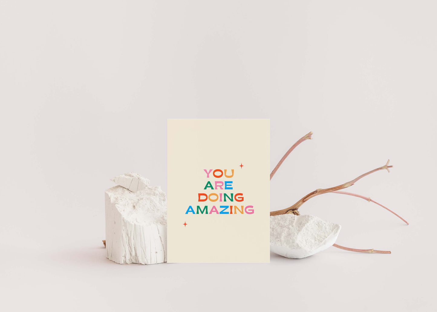 You Are Doing Amazing Card